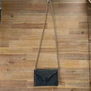 Leather envelope bag